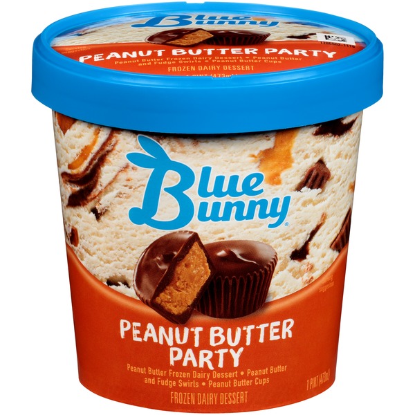 Ice Cream & Ice Blue Bunny Peanut Butter Party hero