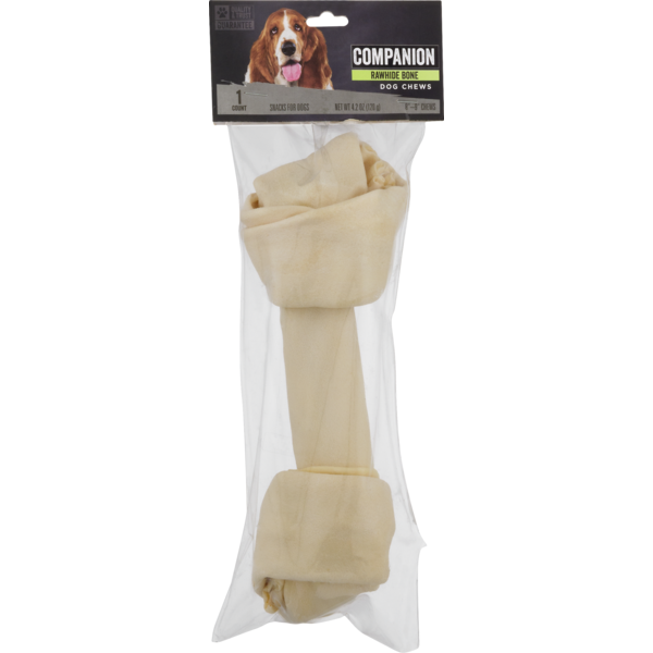 Dog Treats & Chews Companion Rawhide Bone hero