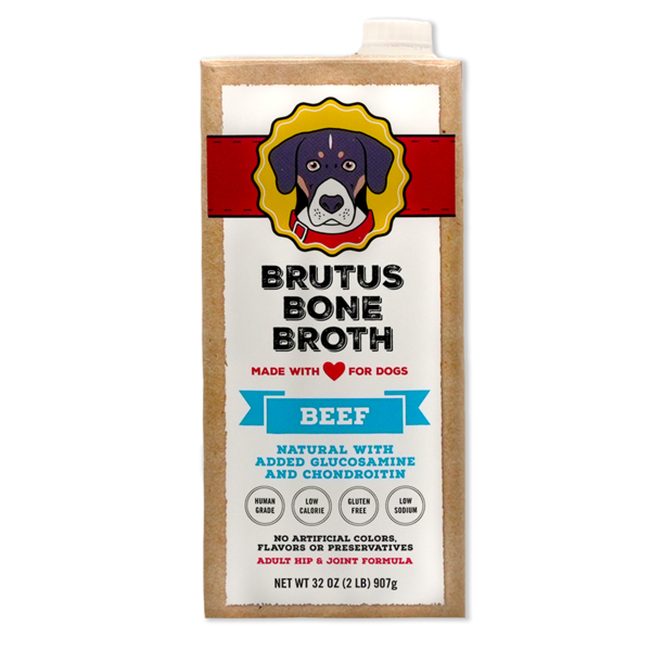 Dog Food & Care Brutus Bone Broth Bone Broth, Beef hero