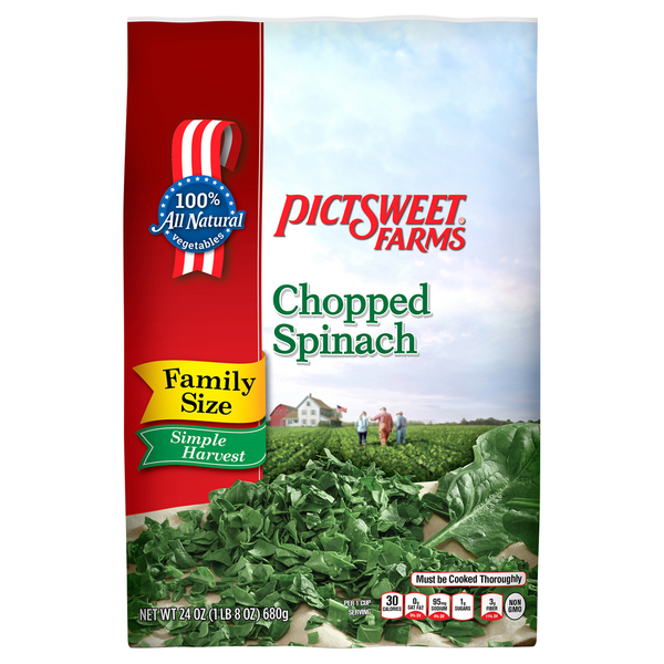 Frozen Produce Pictsweet Farms Spinach, Chopped, Family Size hero