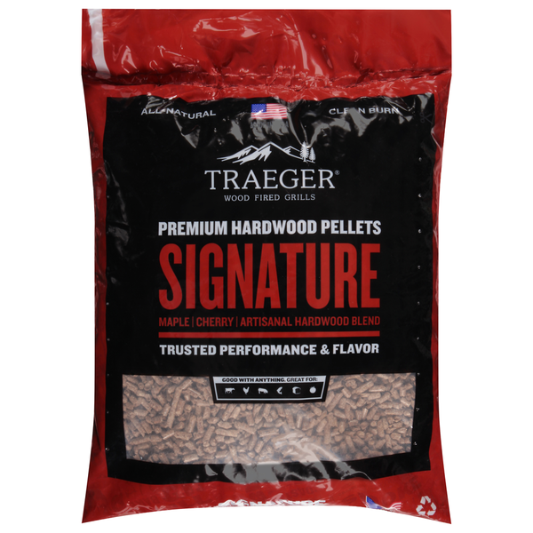 Condiments Traeger Hardwood Pellets, Premium, Signature Blend hero