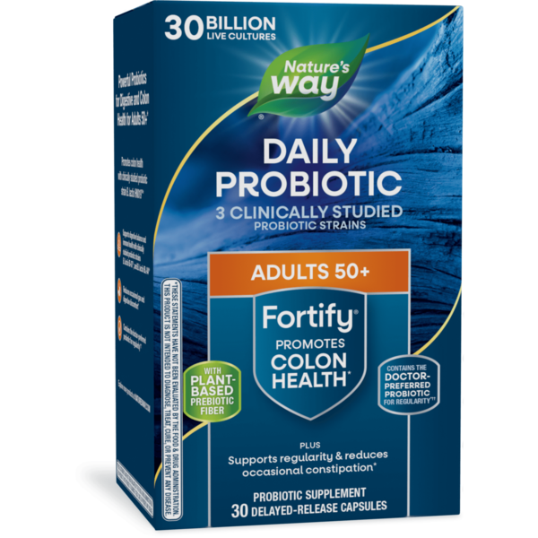 Vitamins & Supplements Nature's Way Fortify® 30 Billion Daily Probiotic Adults 50+ hero