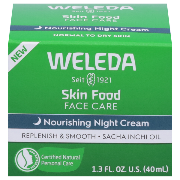 Facial Care Weleda Night Cream, Nourishing, Skin Food hero