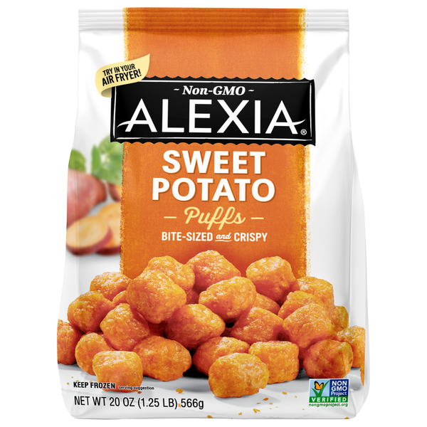 Frozen Fruit & Vegetables Alexia Sweet Potato Puffs hero