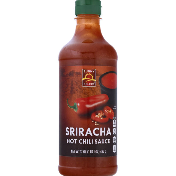 Sunny Select Hot Chili Sauce, Sriracha hero