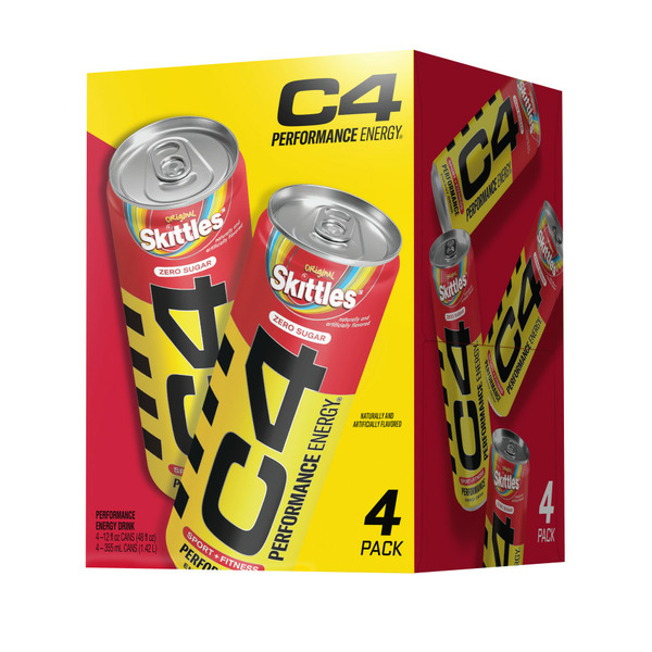 C4 Energy Energy Drink, Skittles hero