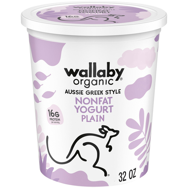 Yogurt Wallaby Organic Organic Nonfat Plain Greek Yogurt hero