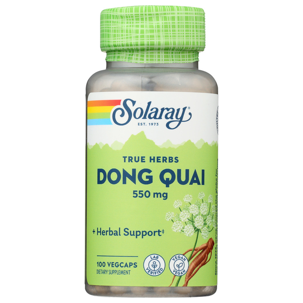 Supplement Combinations Solaray Dong Quai Root hero