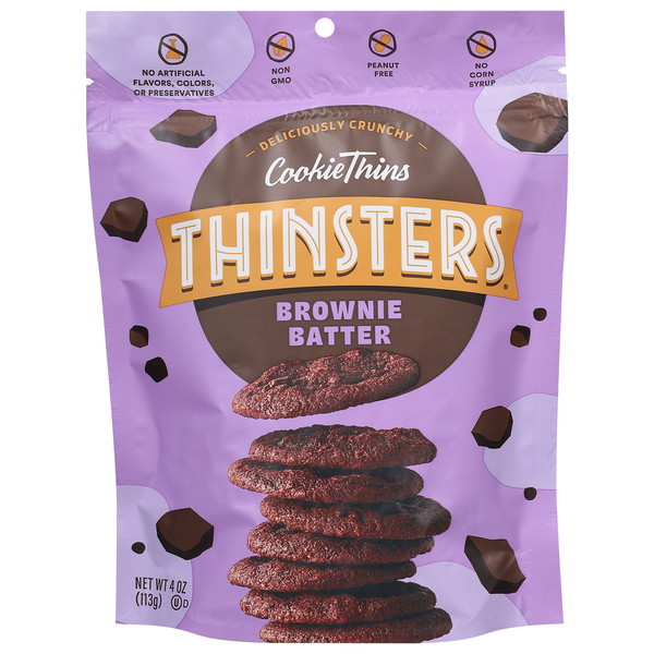 Doughs, Gelatins & Bake Mixes Thinsters Cookie Thins, Brownie Batter hero