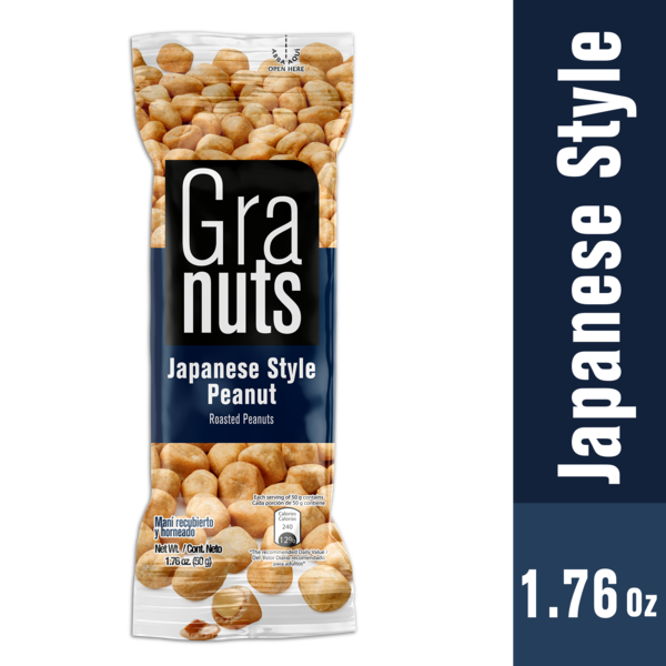 Nuts, Seeds & Dried Fruit Granuts Roasted Peanuts, Japanese Style hero