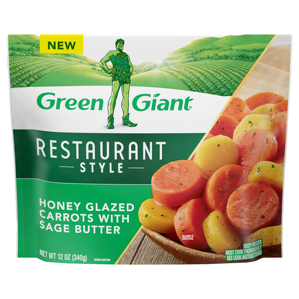 Green Giant Honey Glazed Carrots, with Sage Butter, Restaurant Style hero