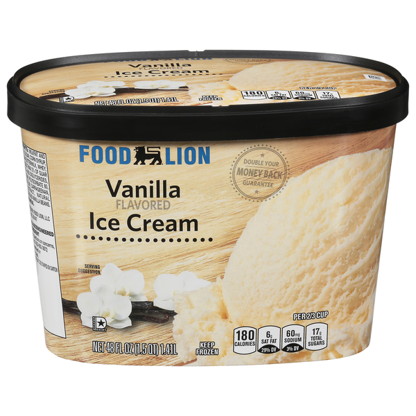 Ice Cream, Novelties & Ice Food Lion Ice Cream Vanilla hero