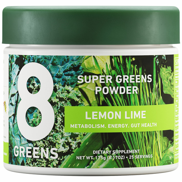 8Greens Super Greens Powder, Lemon Lime hero