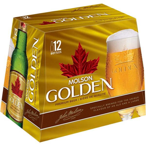 Lagers Molson Golden Beer hero