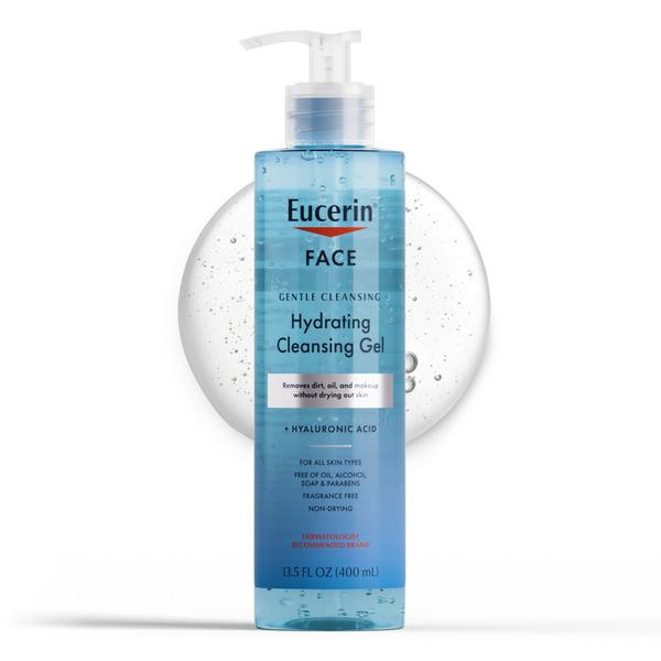 Body Lotions & Soap Eucerin Gentle Cleansing Hydrating Cleansing Gel With Hyaluronic Acid hero