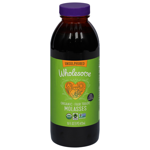 Honeys, Syrups & Nectars Wholesome Molasses, Organic, Unsulphured hero