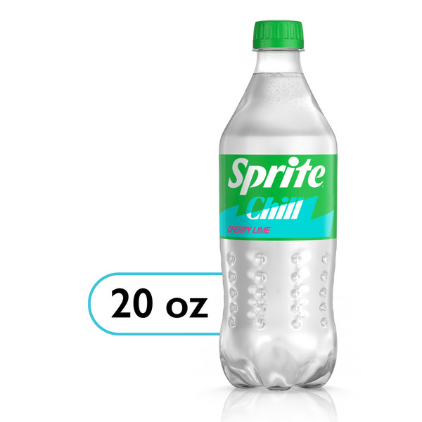 Soft Drinks Sprite ® Chill Cherry Lime Natural Flavor Soda Soft Drink Bottle hero