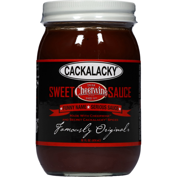 Marinades & Meat Preparation Cackalacky Cheerwine Sweet Sauce hero