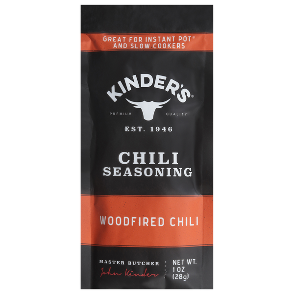 Spices & Seasonings Kinder's Woodfired Chili Seasoning hero