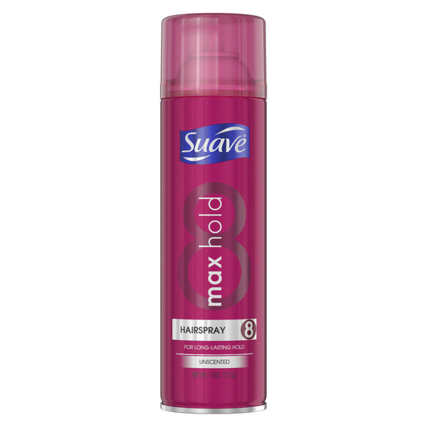 Hair Care Suave Unscented Hairspray Max Hold hero