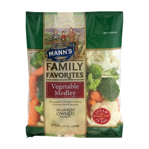 Packaged Vegetables & Fruits Mann's Family Favorites Vegetable Medley hero