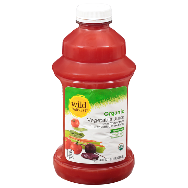 Juice & Nectars Wild Harvest Vegetable Juice, Organic hero