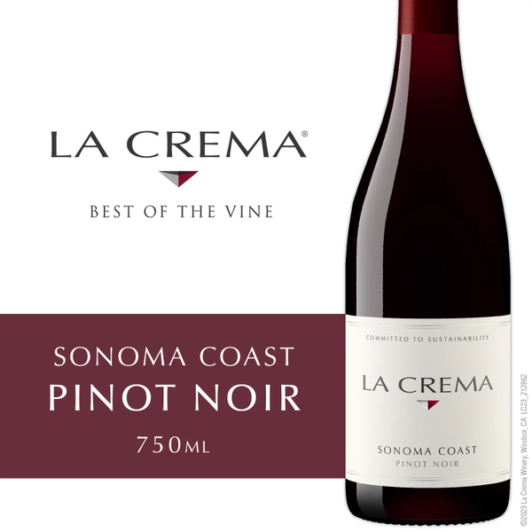 Red Wine La Crema Pinot Noir Sonoma Coast Red Wine hero