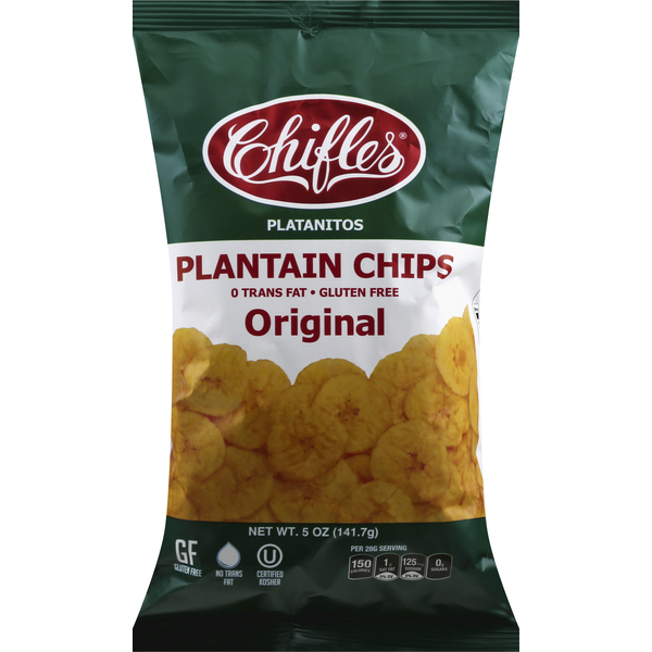 Chips & Pretzels Chifles Plantain Chips, Original hero