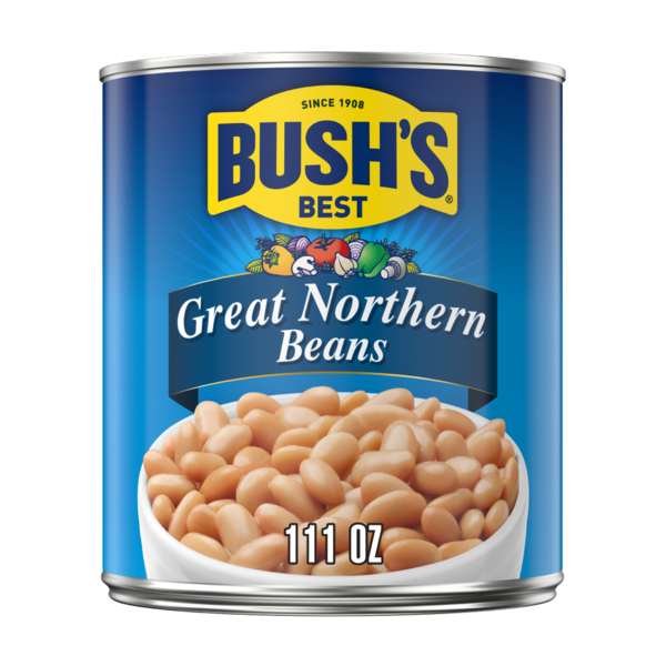 Canned Meals & Beans Bush's Best Great Northern Beans hero