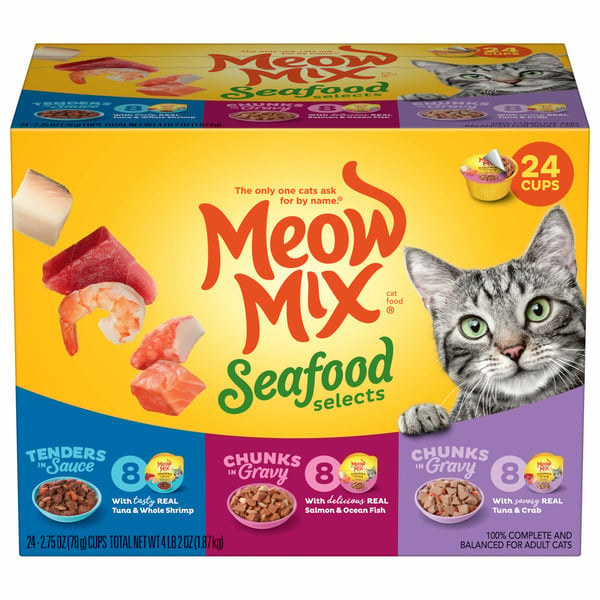 Cat Food & Care Meow Mix Wet Cat Food hero