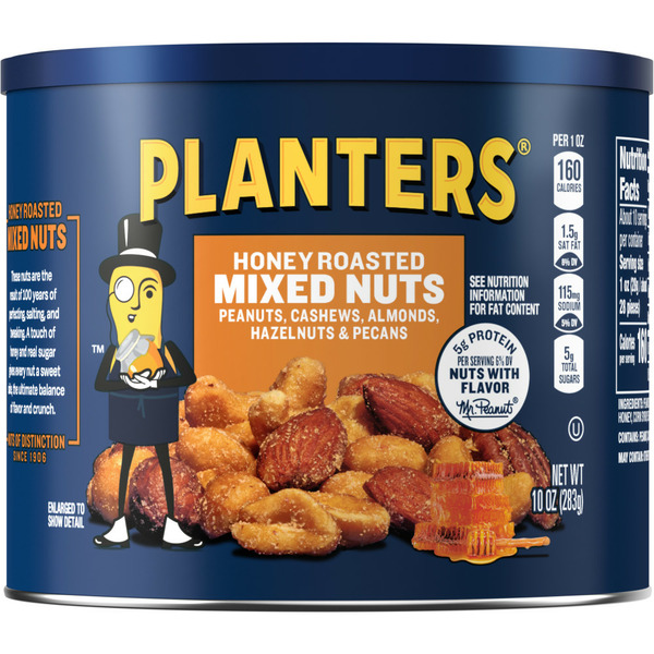 Nuts, Seeds & Dried Fruit Planters Honey Roasted Mixed Nuts hero