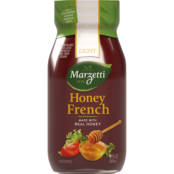 Salad Dressing & Toppings Marzetti Light Honey French Dressing 13 fl. oz. Jar hero