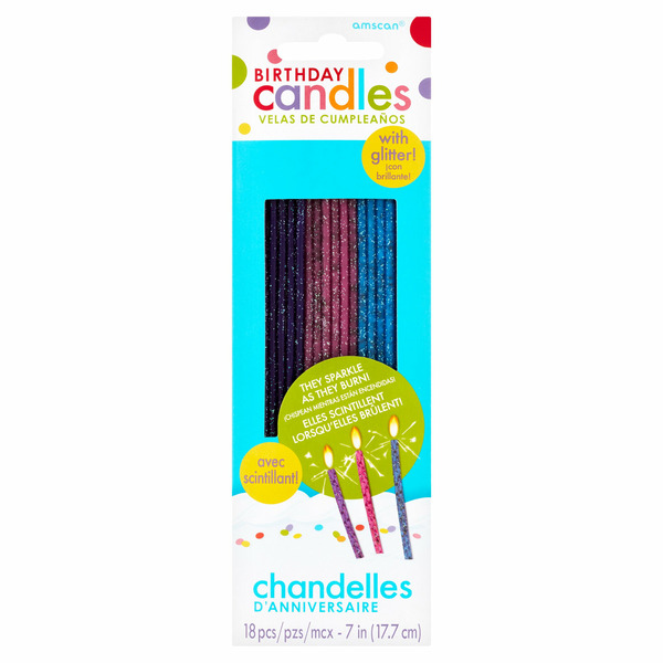 Air Fresheners & Candles Amscan Glitter Birthday Candles hero