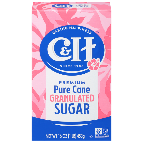 Baking Ingredients C&H White Sugar hero