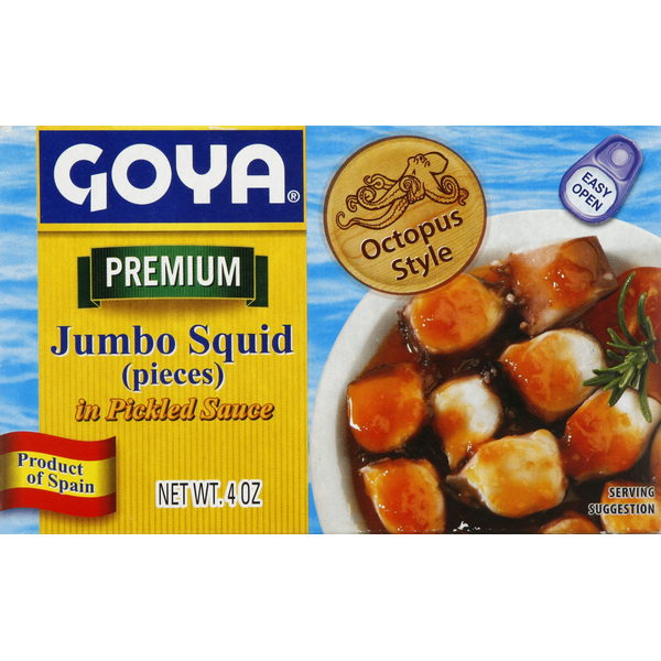 Pasta Sauce Goya Premium In Marinera Sauce Jumbo Squid hero