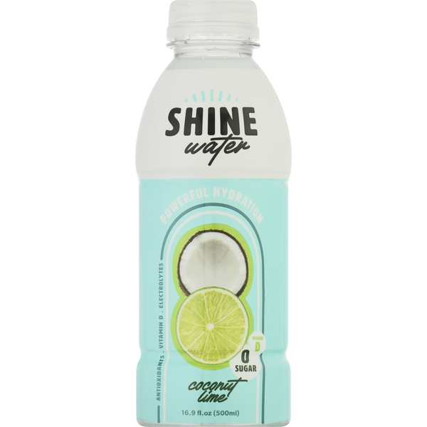 Frozen Juice Shine Powerful Hydration Water, Coconut Lime hero