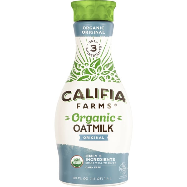 Califia Farms Organic Oat Milk hero