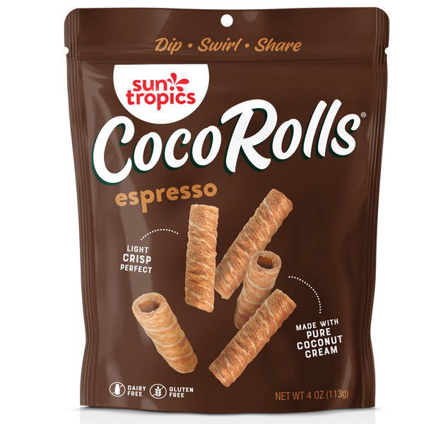 Buns & Rolls Sun Tropics CocoRolls, Espresso hero