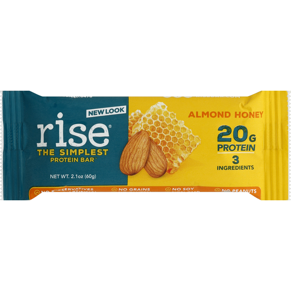 Energy & Granola Bars Rise Protein Bar, Almond Honey hero