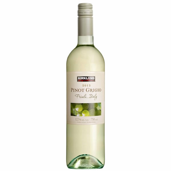 White Wine Kirkland Signature Pinot Grigio Friuli, Italy, 750 ml hero