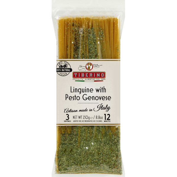 Tiberino Linguine, with Pesto Genovese hero