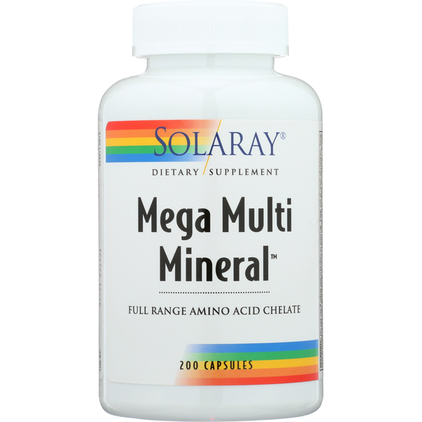 Vitamins & Supplements Solaray Mega Multi Mineral hero