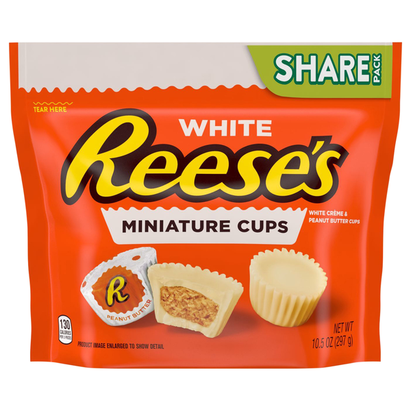 Candy, Chocolate & Gum Reese's White Creme Peanut Butter Cups Candy hero