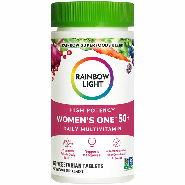 Rainbow Light Women’s One 50+ High Potency Daily Multivitamin, Vegetarian hero