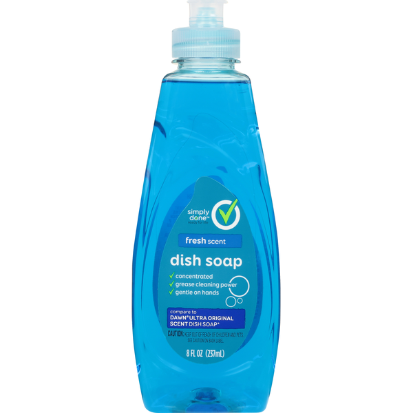 Dish Detergents Simply Done Dish Soap, Fresh Scent hero