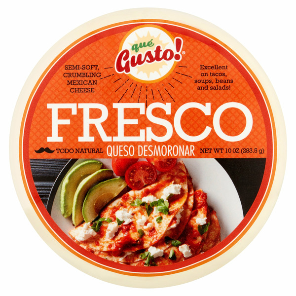 Specialty Cheeses Qué Gusto! Fresco Fresco Cheese hero