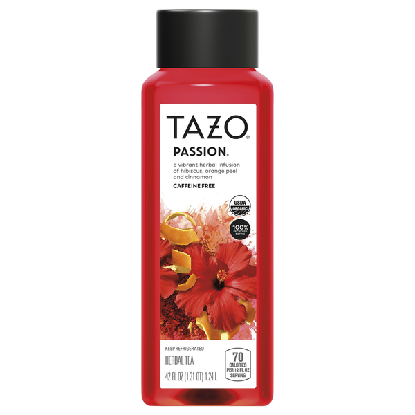 Tea TAZO Tea Herbal Tea, Passion, Caffeine Free hero