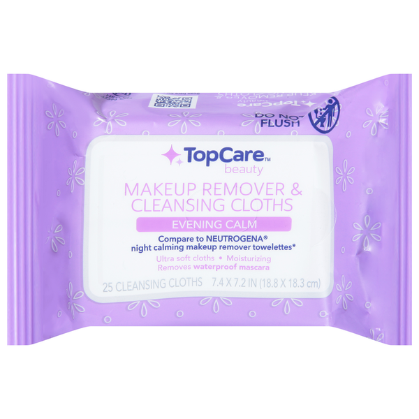 Facial Care TopCare Makeup Remover & Cleansing Cloths, Evening Calm hero