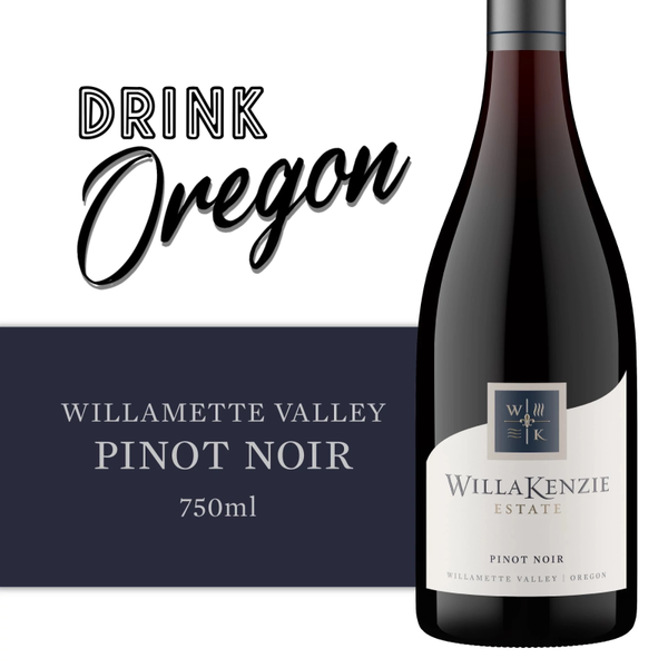 Pinot Noir WillaKenzie Estate Pinot Noir Willamette Valley Red Wine hero