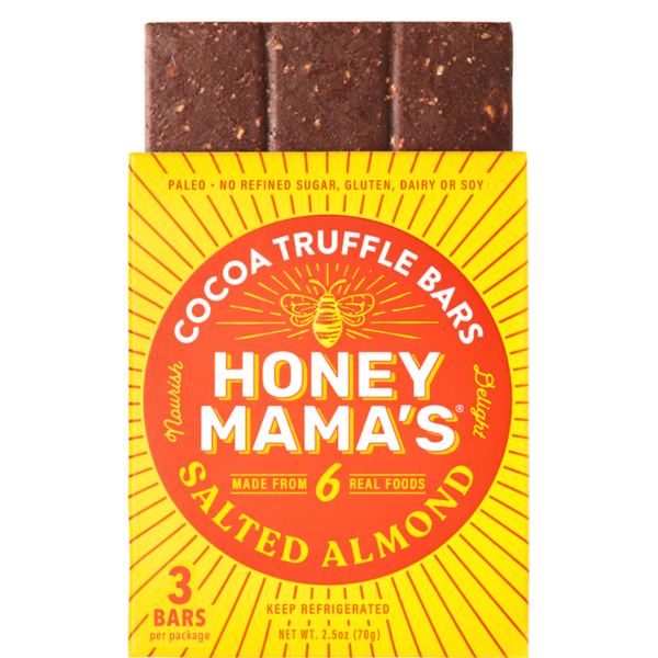 Bakery Desserts Honey Mama's Cocoa Truffle Bar, Salted Almond hero